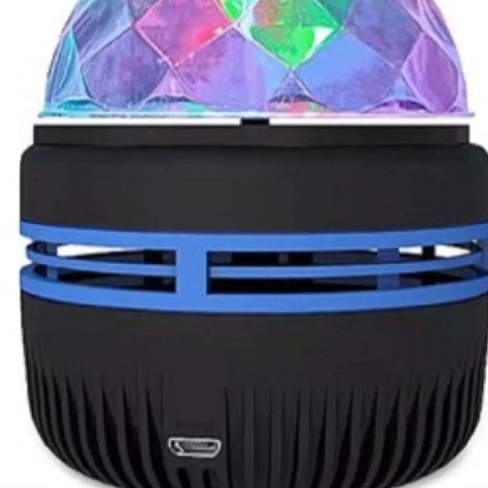 LED Galaxy Rotating Party Lights disco ball animated usb